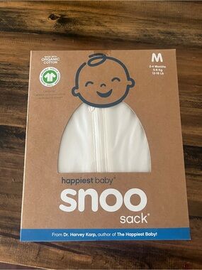 Happiest baby Snoo Sack Sleep Sack - White (M)